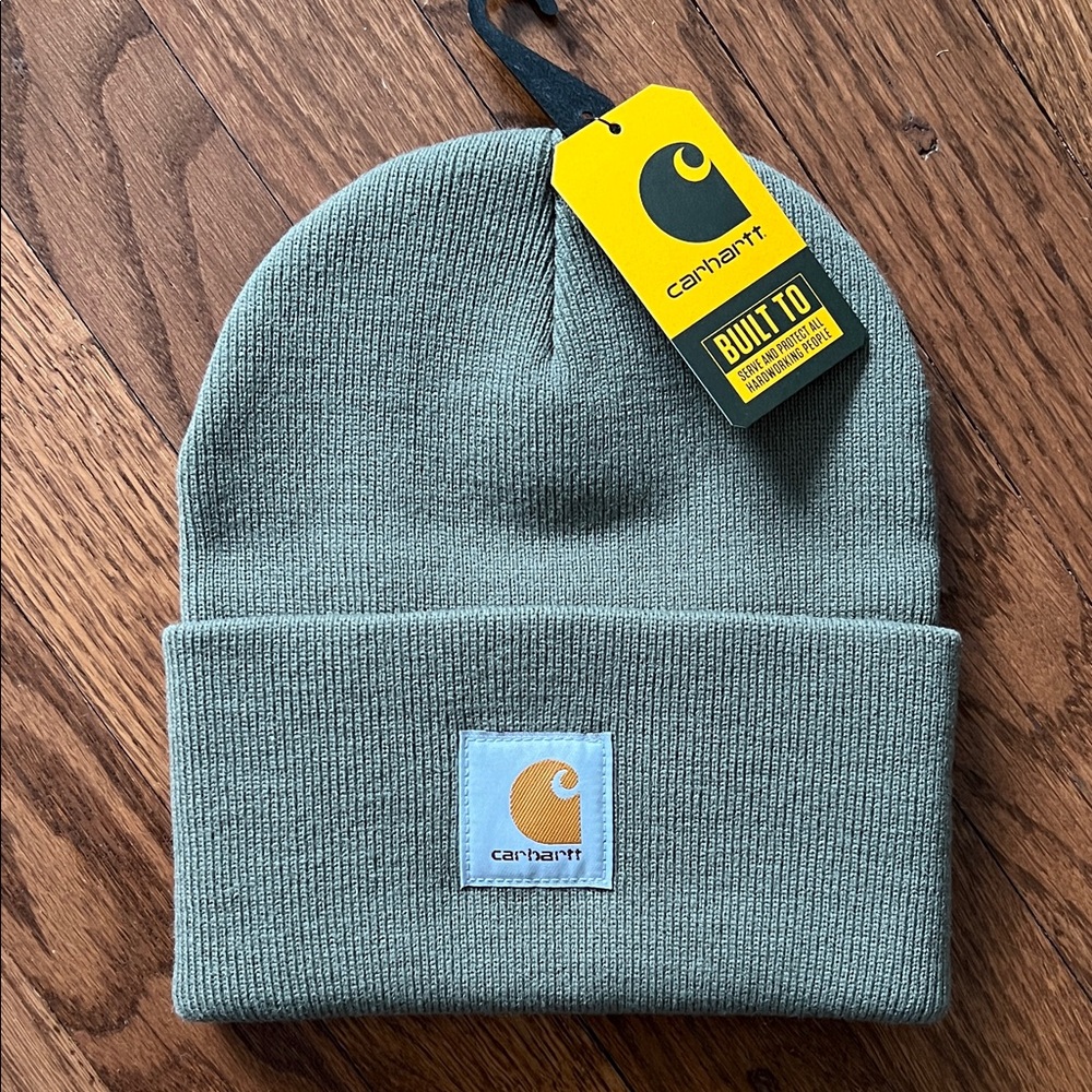 NWT Carhartt Olive Knit Beanie